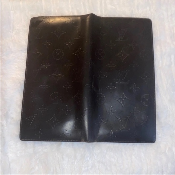 Authentic Louis Vuitton Glacé Large Wallet (  Chocolate Brown) - Picture 4 of 5